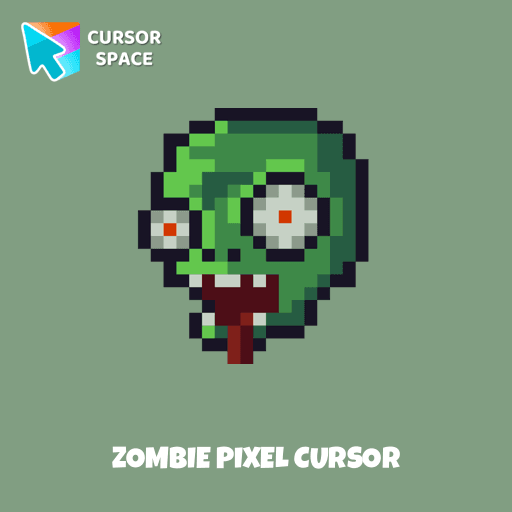 Zombie Pixel cursor arrow cursor
